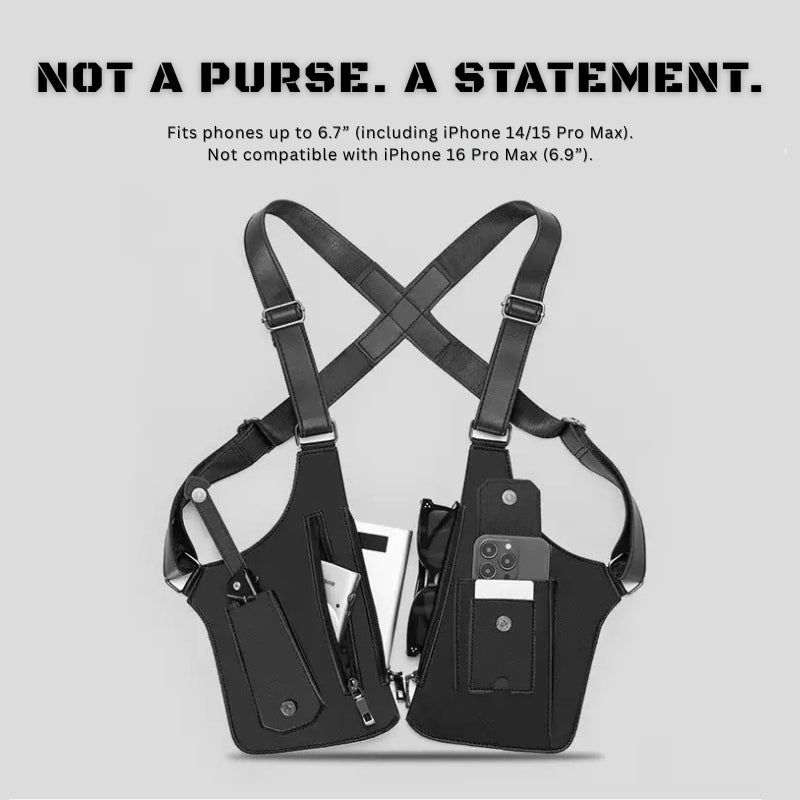 KIVONT™ Leather CrossVest