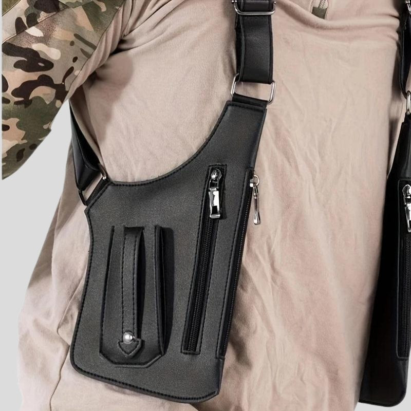 KIVONT™ Leather CrossVest