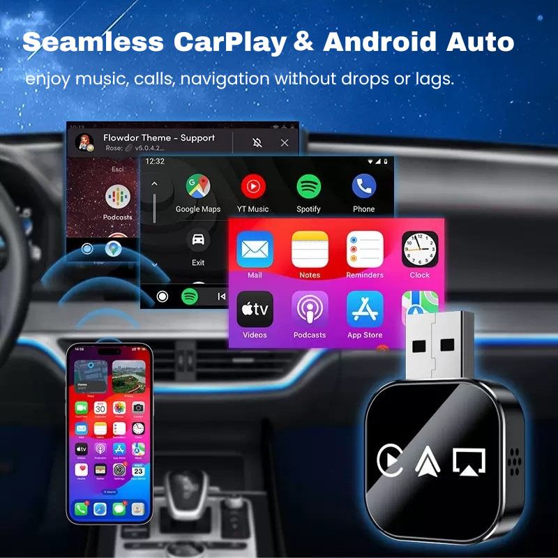 KIVONT™ 3-in-1 Car Adapter (2026 Model)
